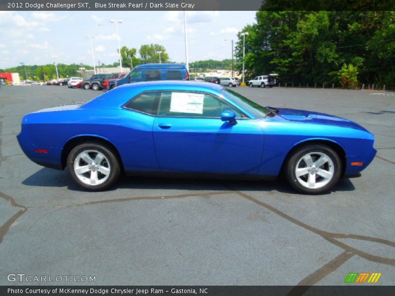  2012 Challenger SXT Blue Streak Pearl