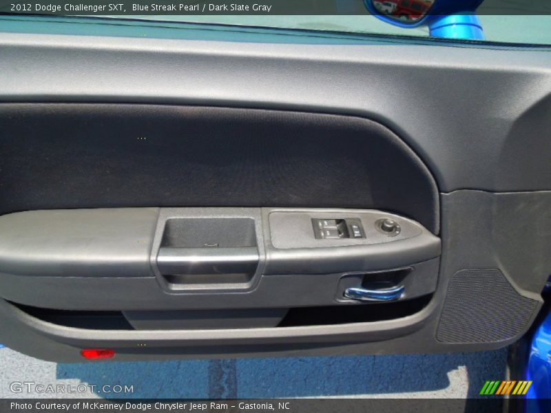 Blue Streak Pearl / Dark Slate Gray 2012 Dodge Challenger SXT