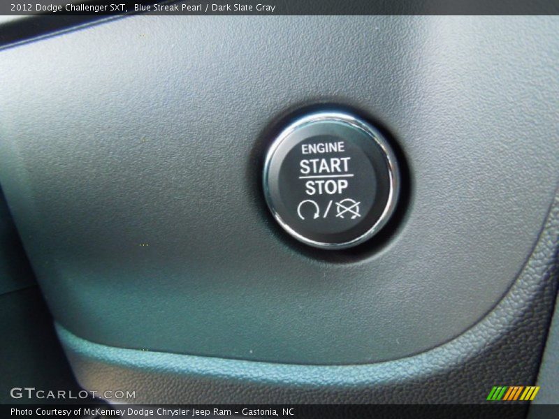 Blue Streak Pearl / Dark Slate Gray 2012 Dodge Challenger SXT