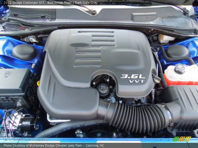  2012 Challenger SXT Engine - 3.6 Liter DOHC 24-Valve VVT Pentastar V6