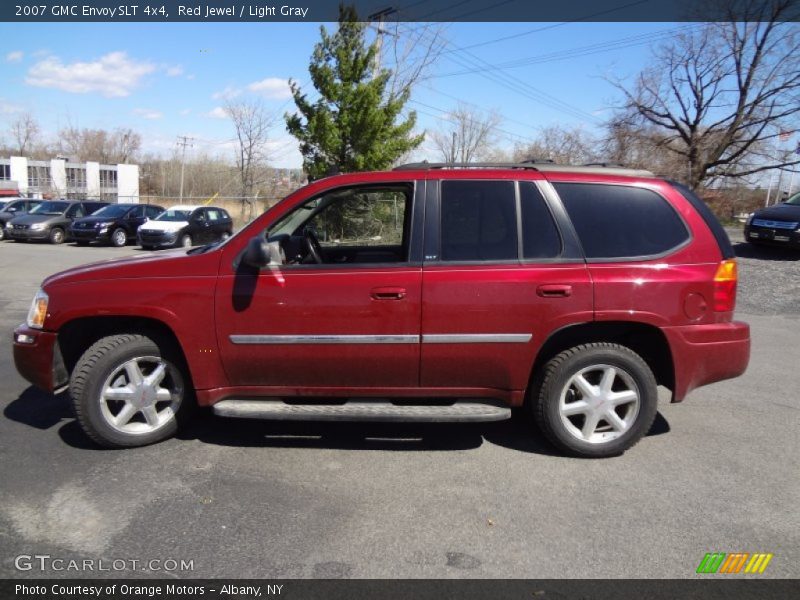 Red Jewel / Light Gray 2007 GMC Envoy SLT 4x4