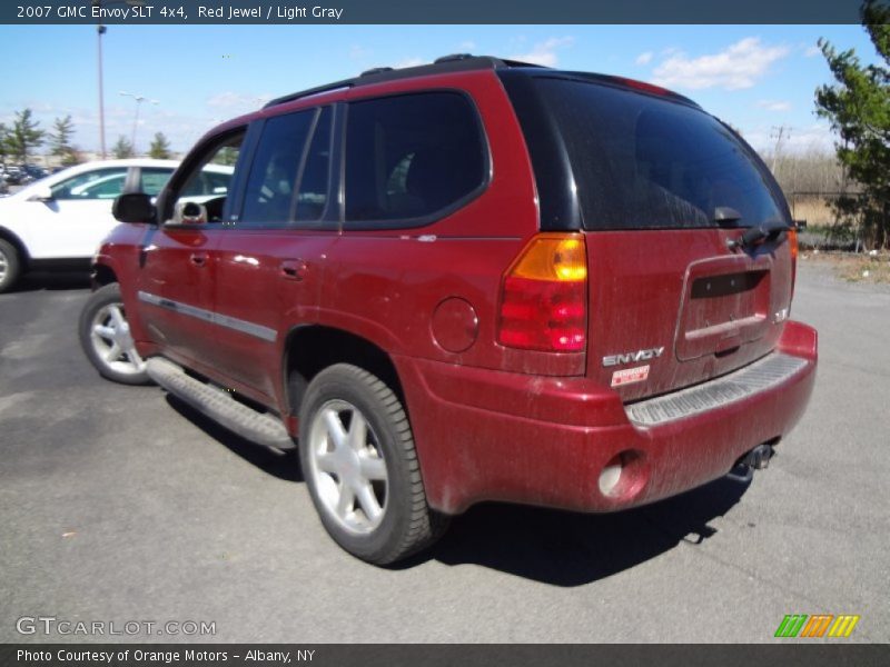 Red Jewel / Light Gray 2007 GMC Envoy SLT 4x4