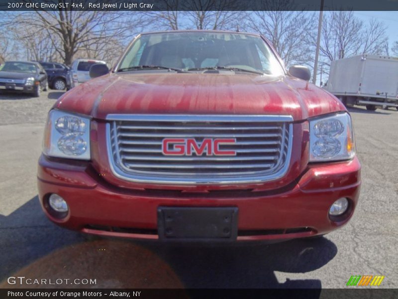 Red Jewel / Light Gray 2007 GMC Envoy SLT 4x4