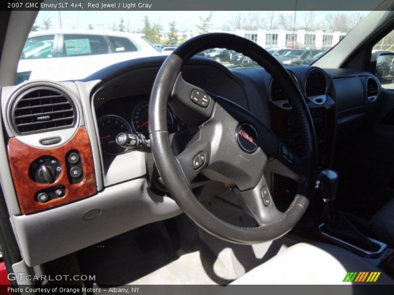 Red Jewel / Light Gray 2007 GMC Envoy SLT 4x4