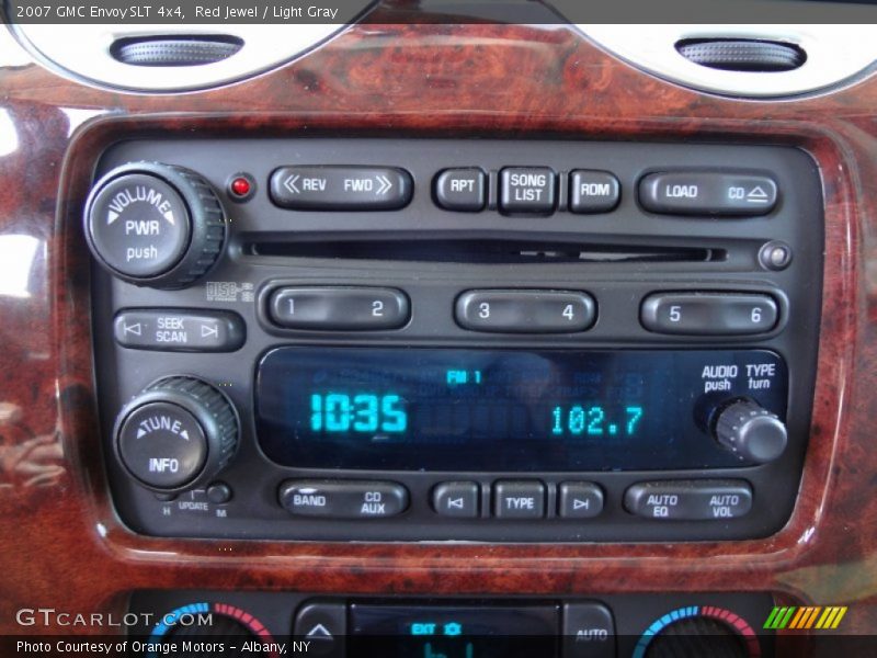 Red Jewel / Light Gray 2007 GMC Envoy SLT 4x4