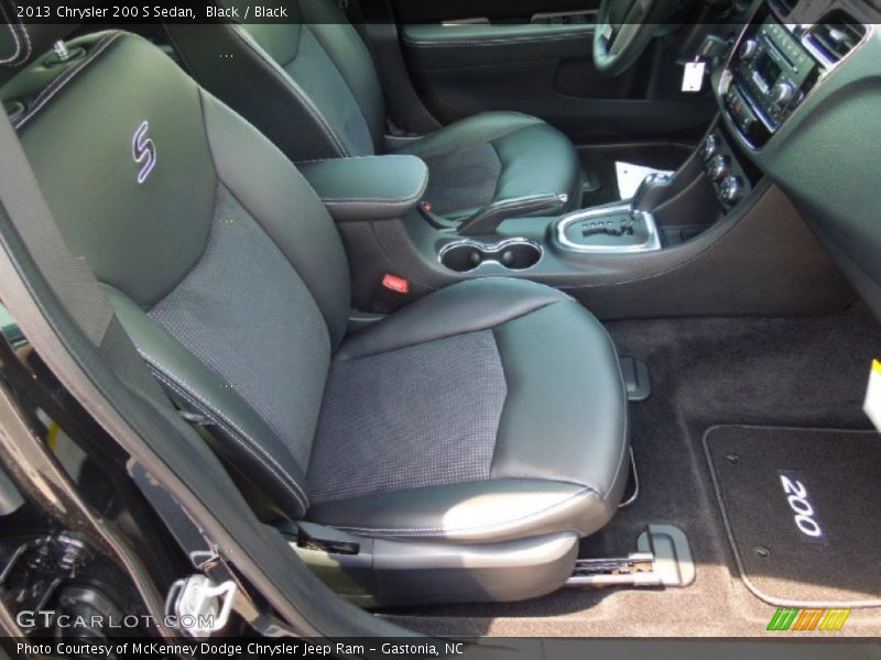 Front Seat of 2013 200 S Sedan