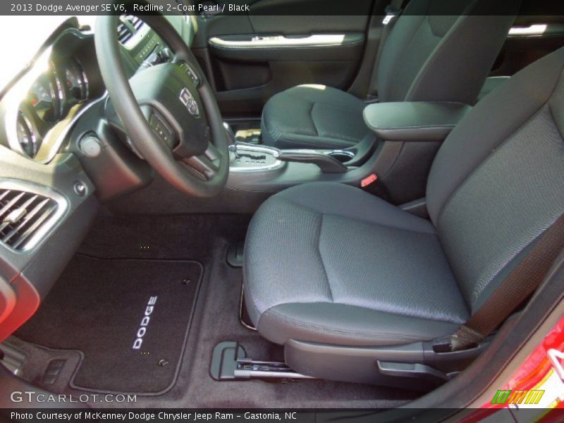 Redline 2-Coat Pearl / Black 2013 Dodge Avenger SE V6
