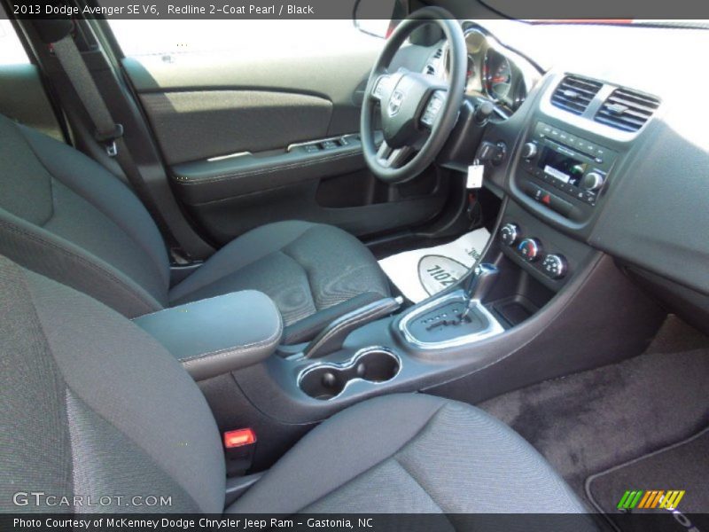 Redline 2-Coat Pearl / Black 2013 Dodge Avenger SE V6