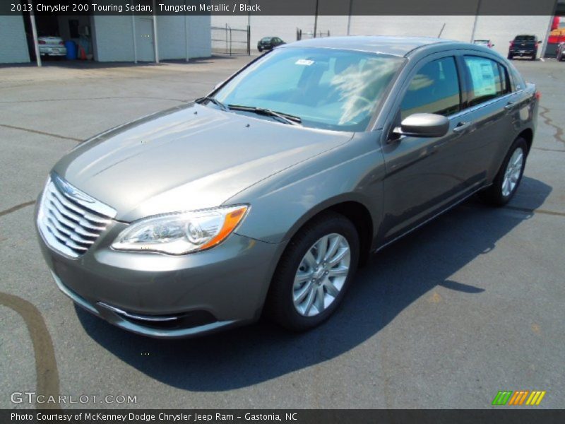 Tungsten Metallic / Black 2013 Chrysler 200 Touring Sedan