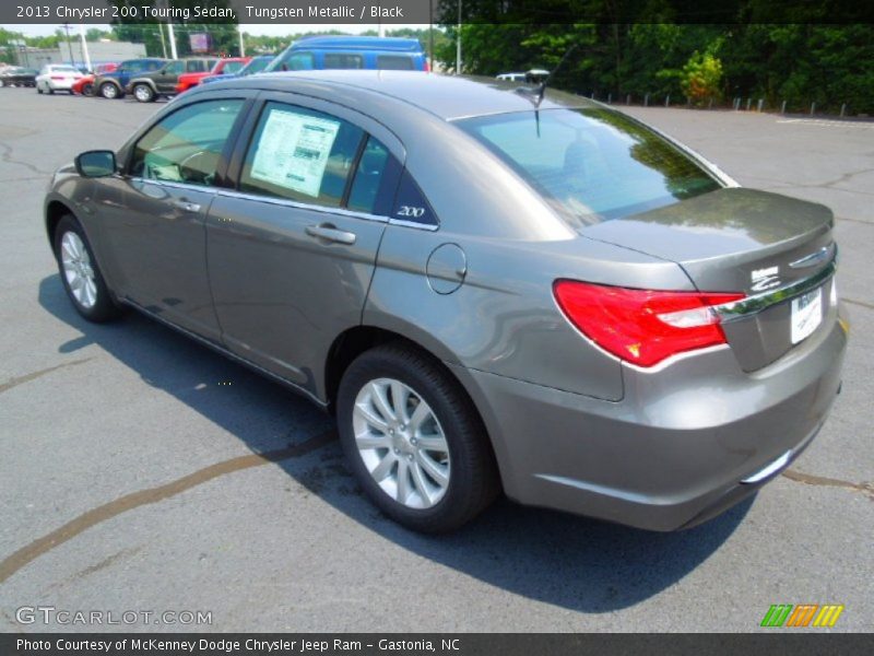 Tungsten Metallic / Black 2013 Chrysler 200 Touring Sedan