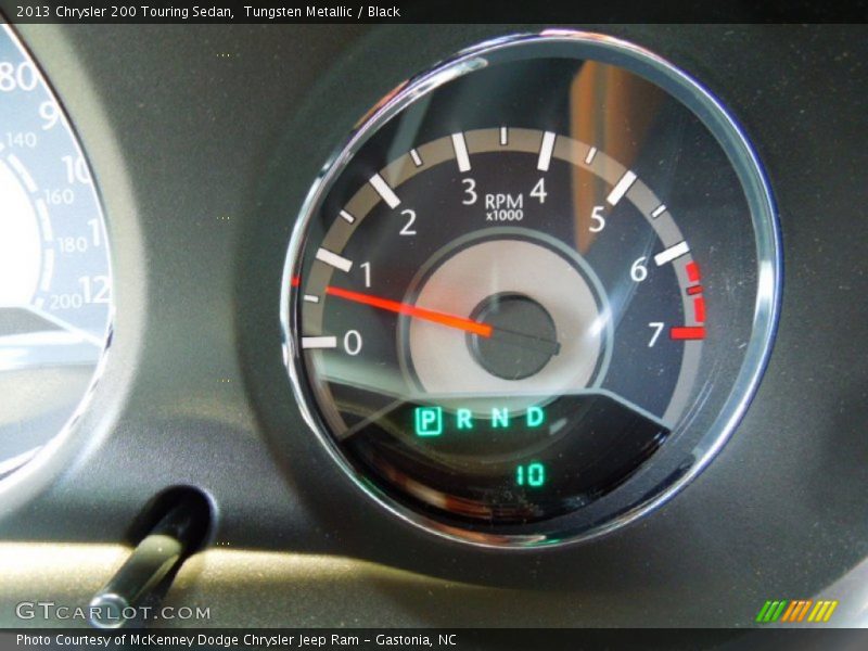 Tungsten Metallic / Black 2013 Chrysler 200 Touring Sedan