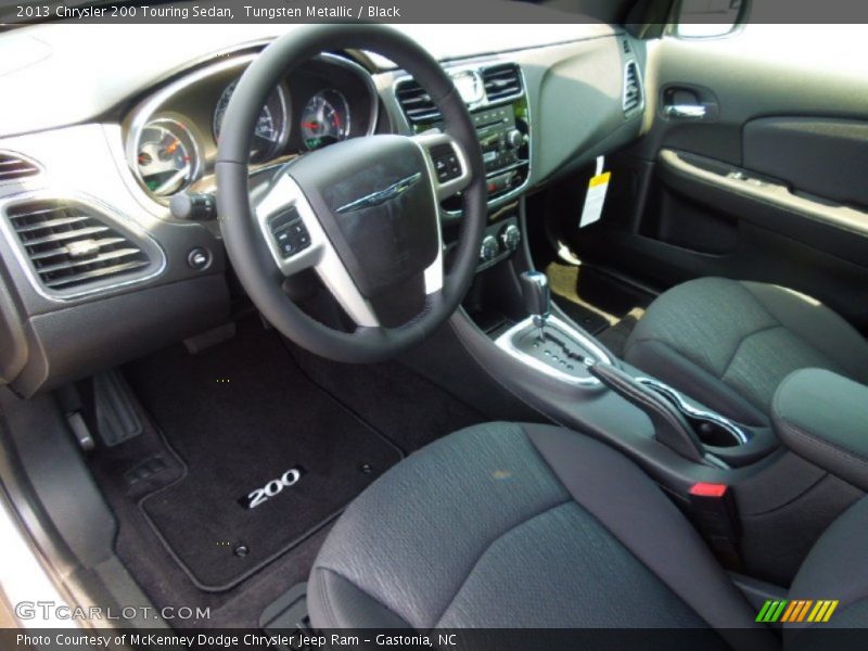  2013 200 Touring Sedan Black Interior