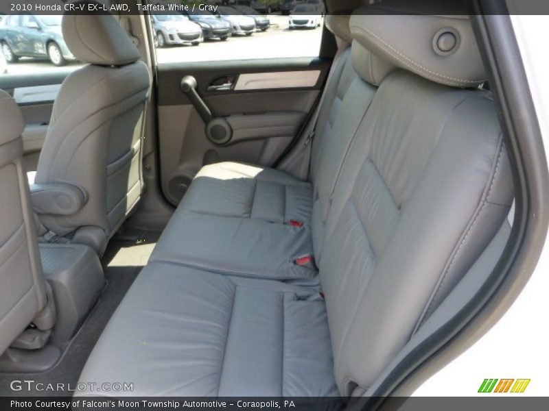 Taffeta White / Gray 2010 Honda CR-V EX-L AWD