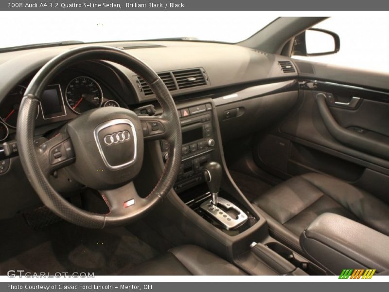 Dashboard of 2008 A4 3.2 Quattro S-Line Sedan