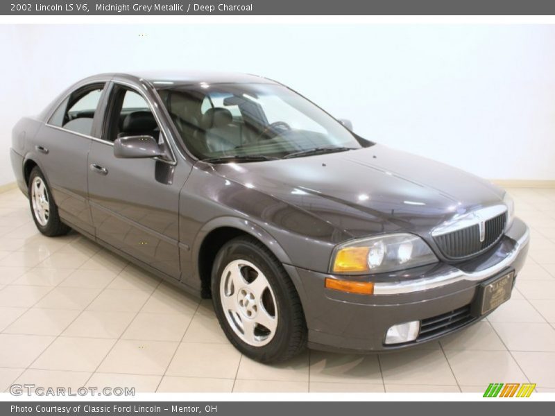 Midnight Grey Metallic / Deep Charcoal 2002 Lincoln LS V6