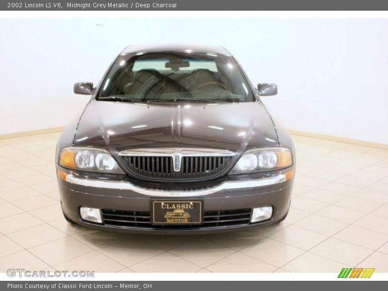 Midnight Grey Metallic / Deep Charcoal 2002 Lincoln LS V6
