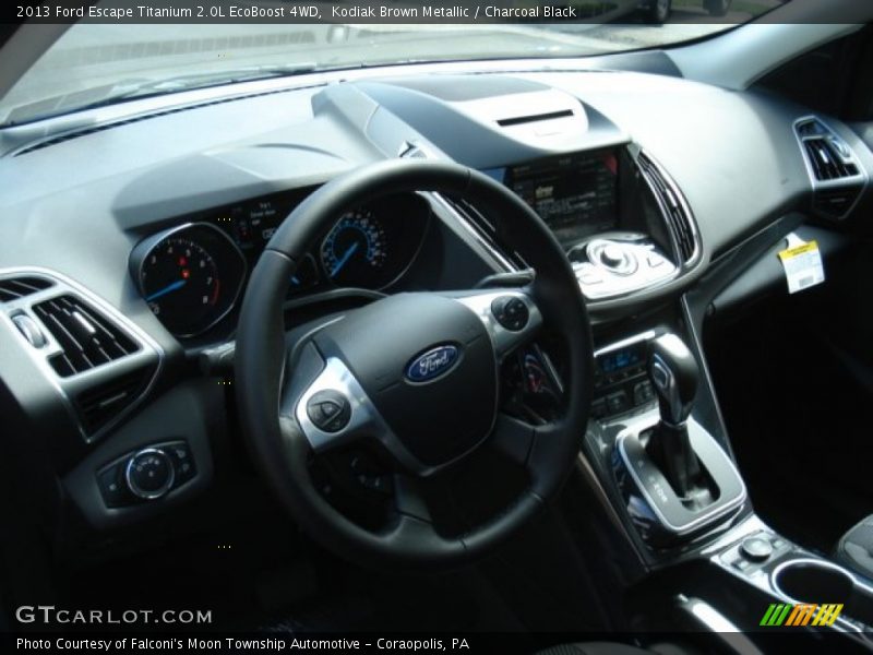 Dashboard of 2013 Escape Titanium 2.0L EcoBoost 4WD