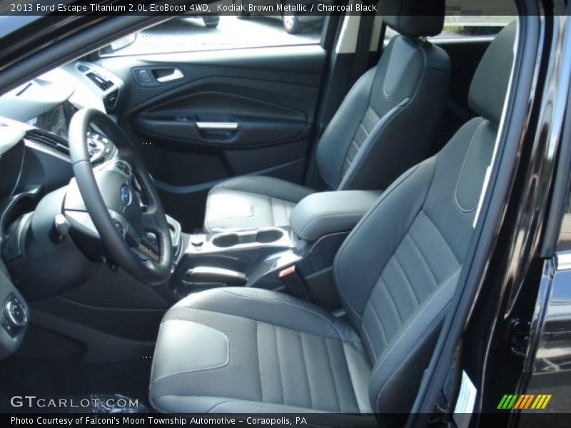 Front Seat of 2013 Escape Titanium 2.0L EcoBoost 4WD