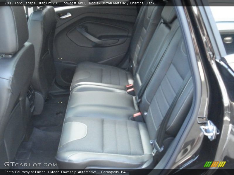 Rear Seat of 2013 Escape Titanium 2.0L EcoBoost 4WD