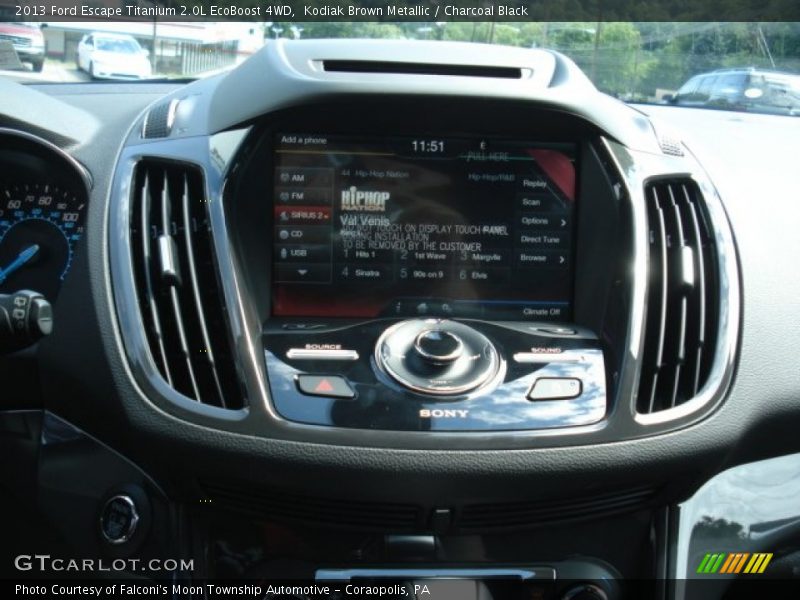 Controls of 2013 Escape Titanium 2.0L EcoBoost 4WD