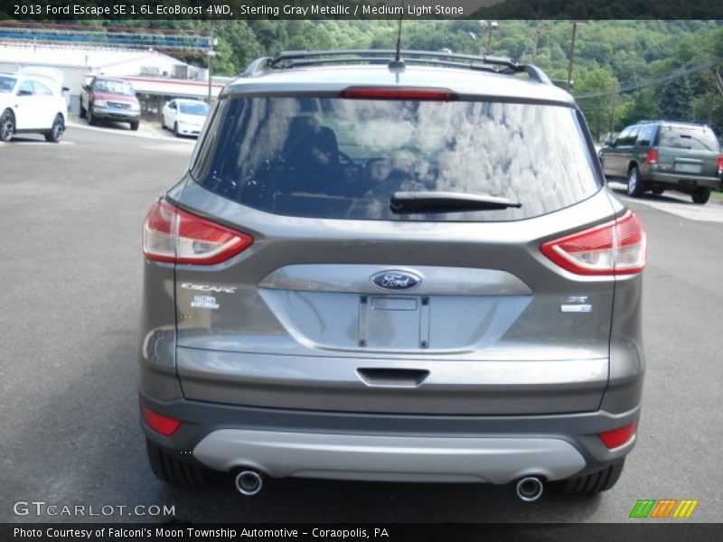 Sterling Gray Metallic / Medium Light Stone 2013 Ford Escape SE 1.6L EcoBoost 4WD