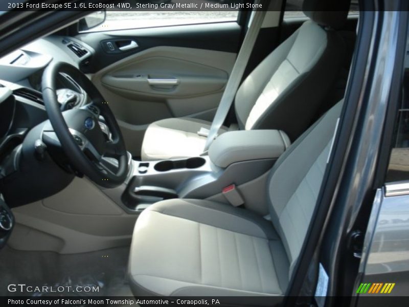 Sterling Gray Metallic / Medium Light Stone 2013 Ford Escape SE 1.6L EcoBoost 4WD
