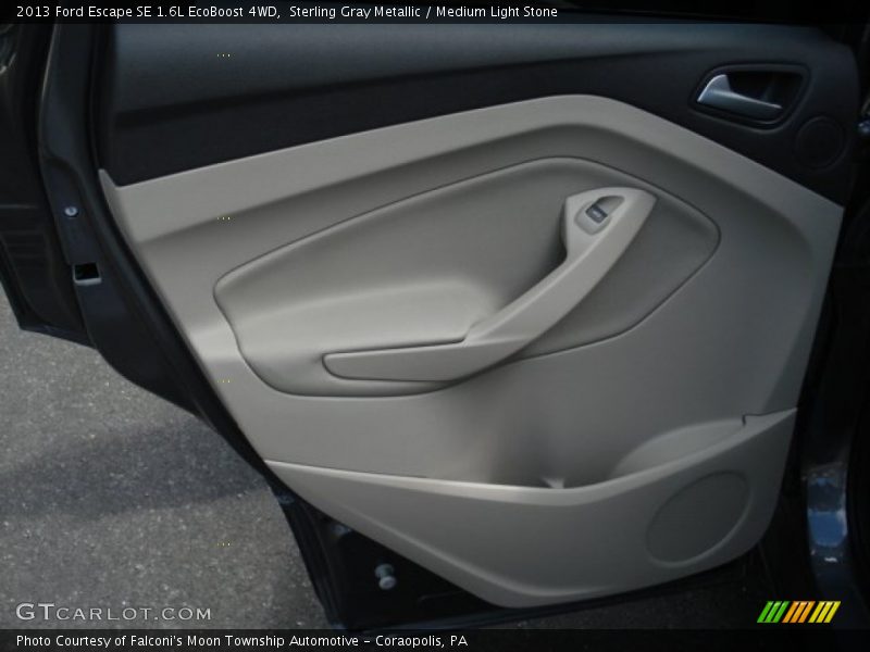 Sterling Gray Metallic / Medium Light Stone 2013 Ford Escape SE 1.6L EcoBoost 4WD