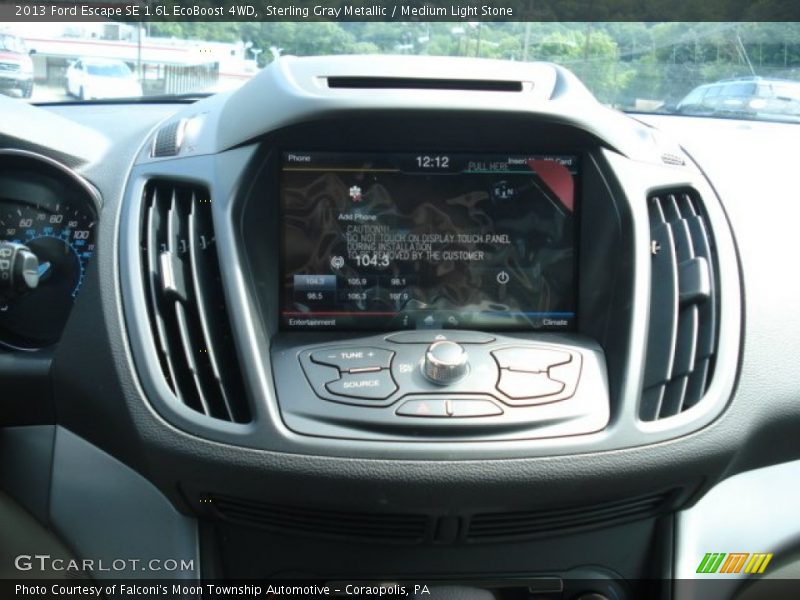 Sterling Gray Metallic / Medium Light Stone 2013 Ford Escape SE 1.6L EcoBoost 4WD