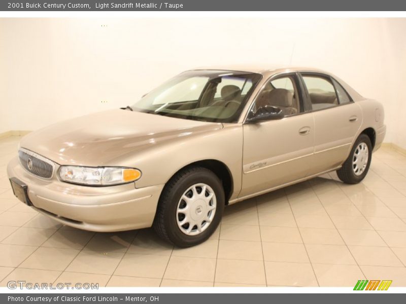 Light Sandrift Metallic / Taupe 2001 Buick Century Custom