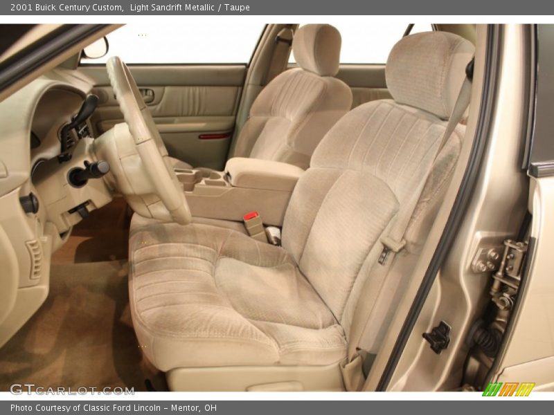 Light Sandrift Metallic / Taupe 2001 Buick Century Custom