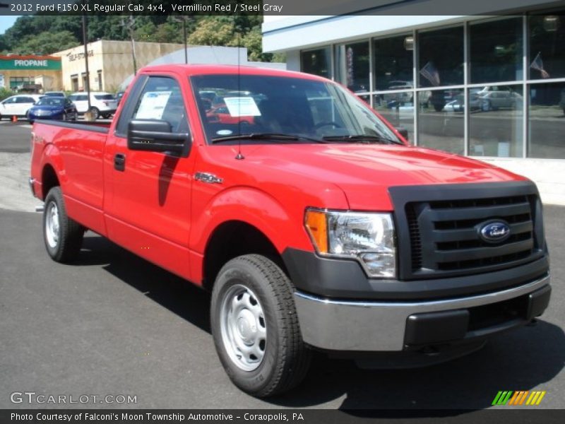 Front 3/4 View of 2012 F150 XL Regular Cab 4x4