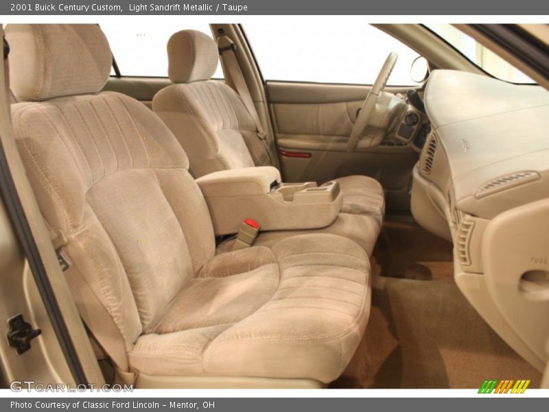 Light Sandrift Metallic / Taupe 2001 Buick Century Custom