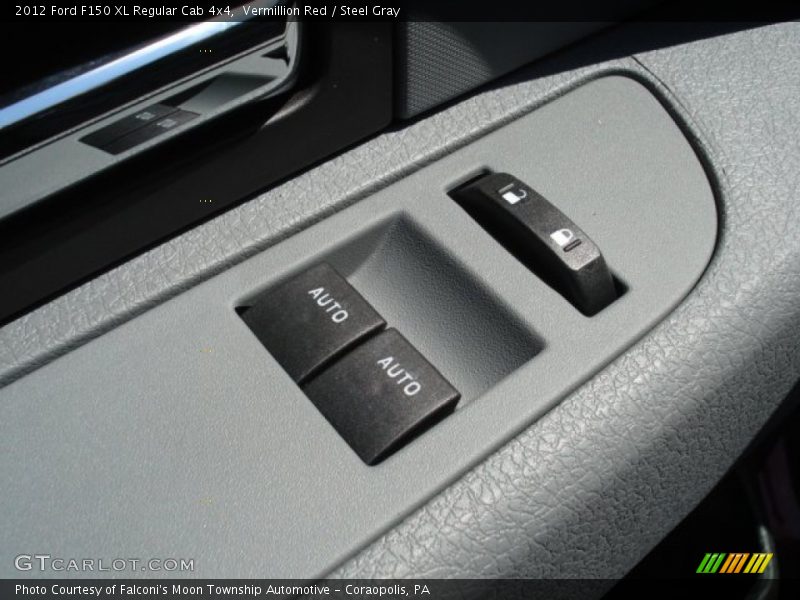 Vermillion Red / Steel Gray 2012 Ford F150 XL Regular Cab 4x4