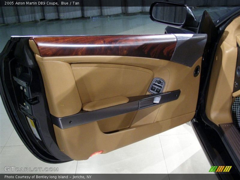Blue / Tan 2005 Aston Martin DB9 Coupe