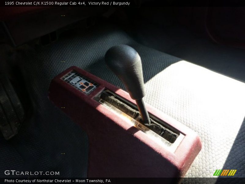 Victory Red / Burgundy 1995 Chevrolet C/K K1500 Regular Cab 4x4