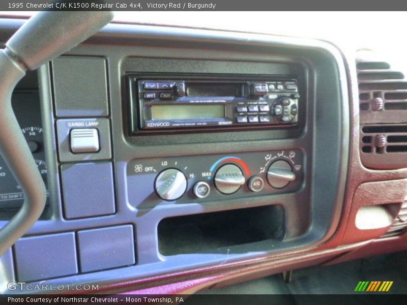 Victory Red / Burgundy 1995 Chevrolet C/K K1500 Regular Cab 4x4