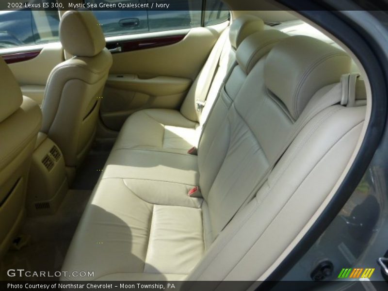 Mystic Sea Green Opalescent / Ivory 2002 Lexus ES 300
