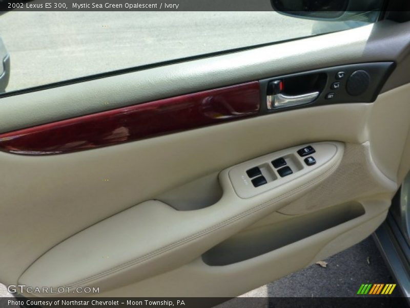 Mystic Sea Green Opalescent / Ivory 2002 Lexus ES 300