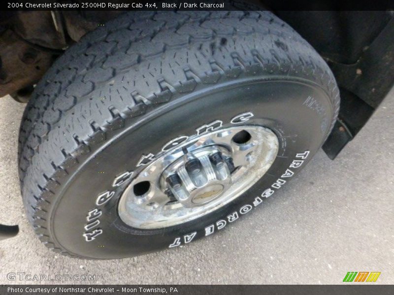 Black / Dark Charcoal 2004 Chevrolet Silverado 2500HD Regular Cab 4x4