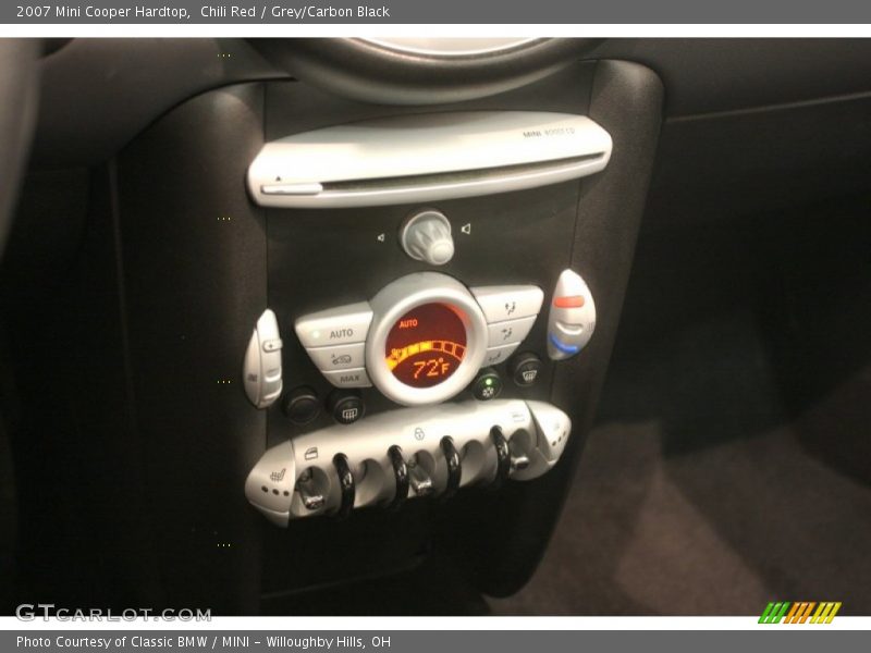 Chili Red / Grey/Carbon Black 2007 Mini Cooper Hardtop