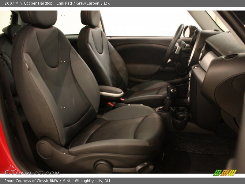 Chili Red / Grey/Carbon Black 2007 Mini Cooper Hardtop