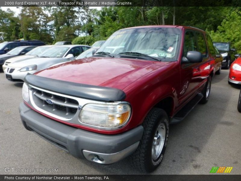 Toreador Red Metallic / Medium Graphite 2000 Ford Explorer XLT 4x4