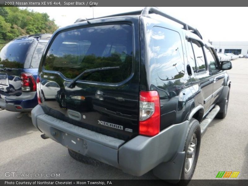 Super Black / Gray 2003 Nissan Xterra XE V6 4x4