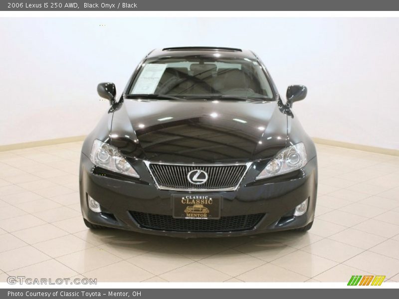 Black Onyx / Black 2006 Lexus IS 250 AWD