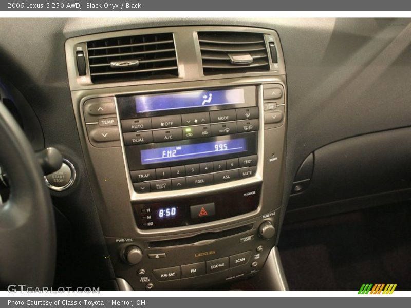 Black Onyx / Black 2006 Lexus IS 250 AWD