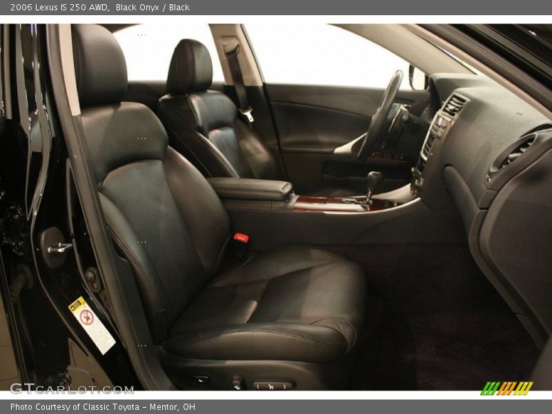 Black Onyx / Black 2006 Lexus IS 250 AWD