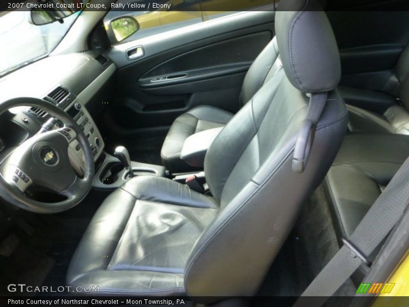 Rally Yellow / Ebony 2007 Chevrolet Cobalt LT Coupe