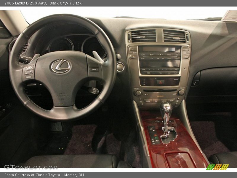 Black Onyx / Black 2006 Lexus IS 250 AWD