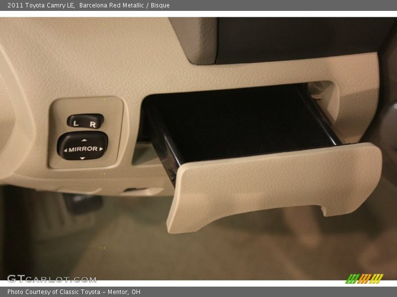 Barcelona Red Metallic / Bisque 2011 Toyota Camry LE