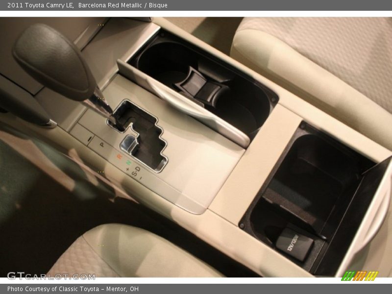 Barcelona Red Metallic / Bisque 2011 Toyota Camry LE